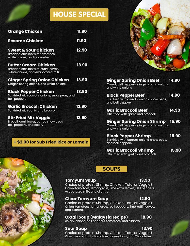 K & L Asian Restaurant Menu image 1